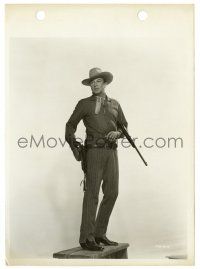 2z843 SPRINGFIELD RIFLE 8x11 key book still '52 full-length portrait of cowboy Gary Cooper w/ gun!