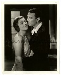 2z846 STAMBOUL QUEST 8x10 still '34 unretouched image of George Brent romancing amused Myrna Loy!