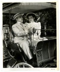 2z864 STRAWBERRY BLONDE 8.25x10 still '41 James Cagney & Olivia De Havilland in carriage by Lacy!