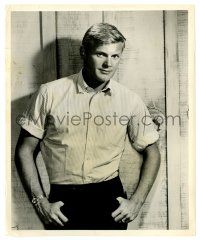 2z882 TAB HUNTER 8.25x10 still '59 waist-high portrait of the handsome star w/ sleeves rolled up!