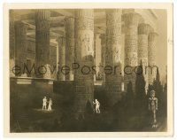 2z246 DANCER OF THE NILE deluxe 8x10.25 still '23 actors superimposed over matte painting!
