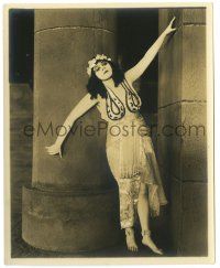 2z781 SALOME deluxe 8x10 still '18 wonderful close up of Theda Bara as the Biblical seductress!