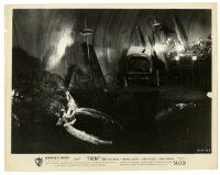 2z895 THEM 8x10 still '54 soldiers with guns in jeep in tunnel attacking giant ants!