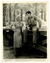 2z897 THEY MADE ME A CRIMINAL 8x10.25 still '39 John Garfield & Gloria Dickson by boxing ring!