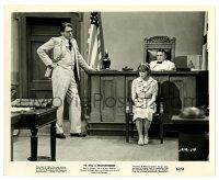 2z915 TO KILL A MOCKINGBIRD 8.25x10 still '62 Gregory Peck questions Collin Paxton in courtroom!