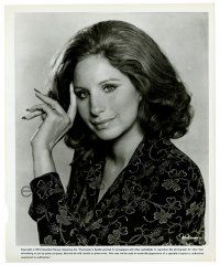 2z964 WAY WE WERE 8x10 still '73 great head & shoulders portrait of pretty Barbra Streisand!