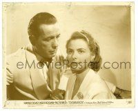 2z194 CASABLANCA 8x10 still '42 most iconic image of Humphrey Bogart staring at Ingrid Bergman!