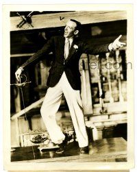 2z245 DAMSEL IN DISTRESS 8x10 still '37 Fred Astaire singing & dancing in a combative mood!