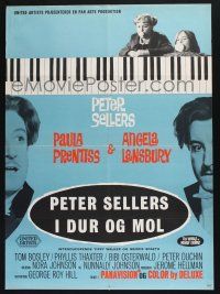 3a847 WORLD OF HENRY ORIENT Danish '64 wacky Peter Sellers, Paula Prentiss, Angela Lansbury