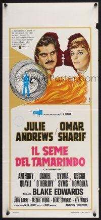 3a641 TAMARIND SEED Italian locandina '75 Avelli art of lovers Julie Andrews & Omar Sharif!