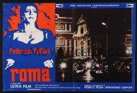 3a541 FELLINI'S ROMA set of 2 Italian photobustas '72 Italian Federico classic, fall of Roman Empire