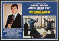 3a512 MOONRAKER set of 10 Italian photobustas '79 great images of Roger Moore as James Bond!