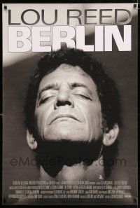 3b104 BERLIN 1sh '07 Julian Schnabel directed, Lou Reed live concert performance!