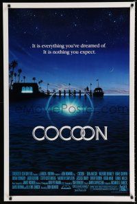 3b172 COCOON 1sh '85 Ron Howard classic, Don Ameche, Wilford Brimley, Tahnee Welch