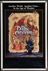 3b189 DARK CRYSTAL 1sh '82 Jim Henson & Frank Oz, Richard Amsel fantasy art!