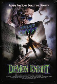 3b206 DEMON KNIGHT DS 1sh '95 Billy Zane, Tales from the Crypt, great image of Crypt-Keeper!