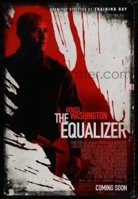 3b243 EQUALIZER int'l advance DS 1sh '14 Chloe Grace Moretz, Denzel Washington in title role!
