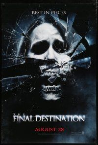 3b273 FINAL DESTINATION teaser DS 1sh '09 Bobby Campo, Mykelti Williamson, rest in pieces!