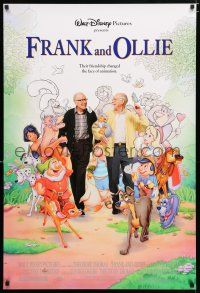 3b282 FRANK & OLLIE DS 1sh '95 Walt Disney animators Frank Thomas & Oliver Johnston!