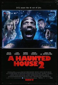 3b338 HAUNTED HOUSE 2 advance DS 1sh '14 Marlon Wayans, Jaime Pressly, it'll scare 2 out of you!