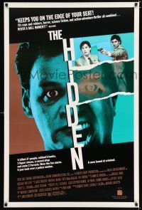 3b351 HIDDEN 1sh '87 Kyle MacLachlan, a new breed of criminal just took over a police station!