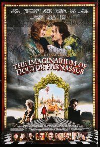3b382 IMAGINARIUM OF DOCTOR PARNASSUS DS 1sh '09 Terry Gilliam, Ledger, Depp, sexy Lily Cole!