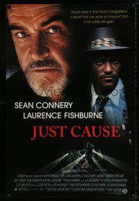 3b418 JUST CAUSE DS 1sh '95 Sean Connery, Laurence Fishburne