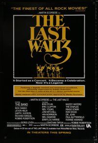 3b435 LAST WALTZ advance DS 1sh R02 Martin Scorsese, a rock concert that became a celebration!