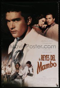 3b471 MAMBO KINGS Spanish/U.S. 1sh '92 Antonio Banderas, Armand Assante, Cathy Moriarty!