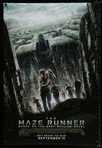 3b480 MAZE RUNNER style B advance DS 1sh '14 Dylan O'Brien, Will Poulter, Brodie-Sangster,cool image