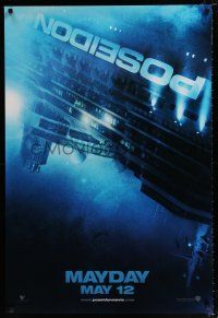 3b579 POSEIDON teaser DS 1sh '06 Wolfgang Petersen, Kurt Russell, Richard Dreyfuss!