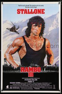 3b604 RAMBO III 1sh '88 Sylvester Stallone returns as John Rambo, this time is for his friend!