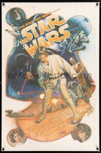 3b712 STAR WARS THE FIRST TEN YEARS signed 1sh '87 by Drew, numbered 1298/3000!