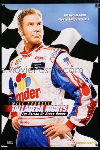 3b736 TALLADEGA NIGHTS THE BALLAD OF RICKY BOBBY teaser DS 1sh '06 NASCAR driver Will Ferrell!