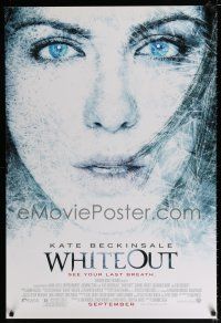 3b816 WHITEOUT advance DS 1sh '09 cool close-up image of frozen Kate Beckinsale!