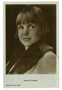 3c035 JACKIE COOGAN German Ross postcard '20s great head & shoulders portrait of the child star!