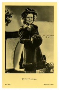 3c044 SHIRLEY TEMPLE German Ross postcard '30s smiling c/u of the most famous child star!
