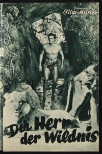 3c211 KING OF THE JUNGLE Austrian program '33 Buster Crabbe, Frances Dee, different images!