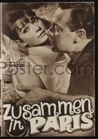 3c247 PARIS WHEN IT SIZZLES Austrian program '64 Audrey Hepburn & William Holden, different images!