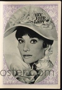 3c085 MY FAIR LADY East German program '67 many different images of Audrey Hepburn!