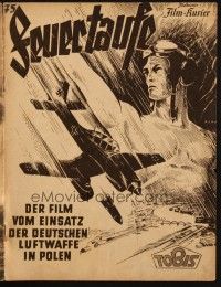 3c357 BAPTISM OF FIRE German program '40 Hans Bertram's Feuertaufe, World War II Nazi propaganda!