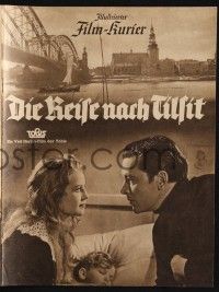 3c485 EXCURSION TO TILSIT German program '39 Nazi remake of F.W. Murnau's classic Sunrise!