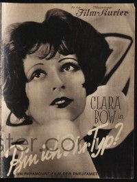 3c521 GET YOUR MAN German program '28 many different images of sexy Clara Bow & Buddy Rogers!