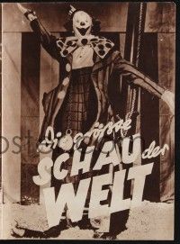 3c534 GREATEST SHOW ON EARTH Das Neue German program '52 Cecil B. DeMille, great different images!