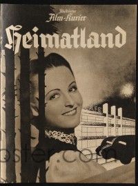 3c552 HOMELAND German program '39 Ernst Martin's Heimatland starring pretty Hansi Knoteck!