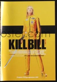 3c601 KILL BILL: VOL. 1 German program '03 Quentin Tarantino, different images of Uma Thurman!