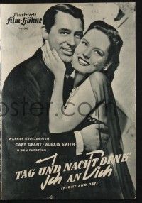 3c686 NIGHT & DAY German program '49 Cary Grant as Cole Porter, Alexis Smith, different images!