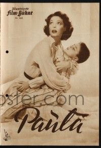 3c714 PAULA German program '52 many different images of pretty Loretta Young & her son!