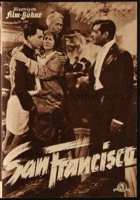 3c787 SAN FRANCISCO German program R55 different images of Clark Gable & sexy Jeanette MacDonald!