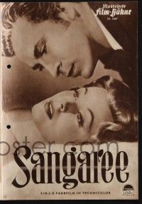 3c789 SANGAREE German program '53 different images of Fernando Lamas & sexy Arlene Dahl, 3-D!